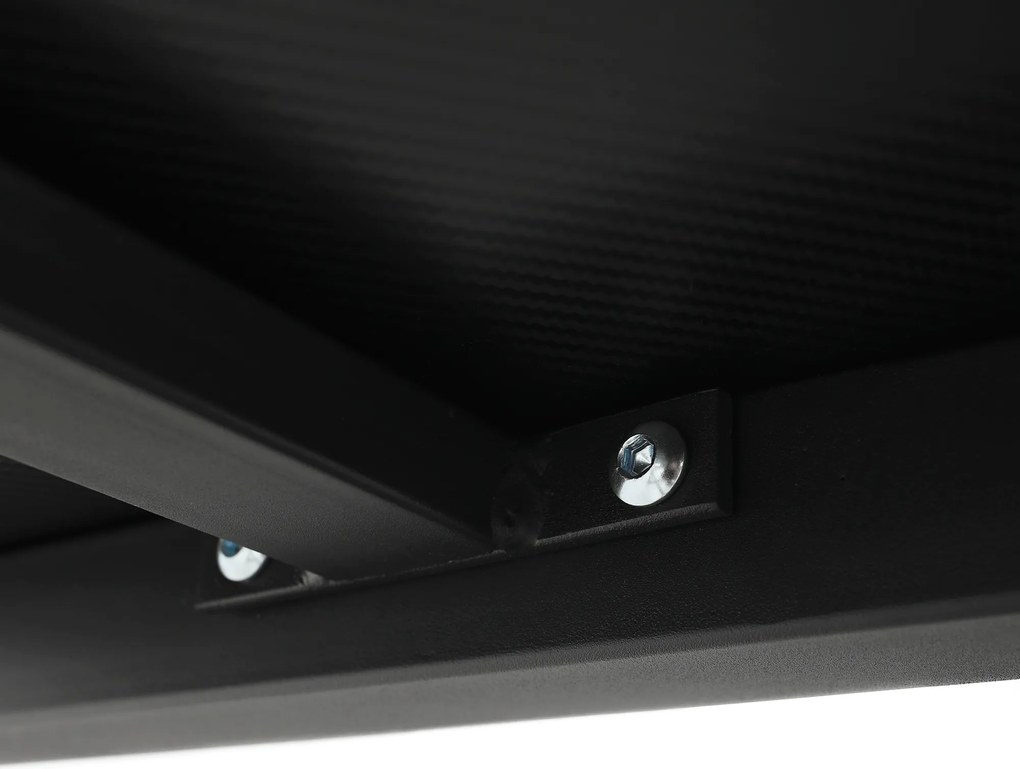 Birou PC/birou gaming, negru, JADIS