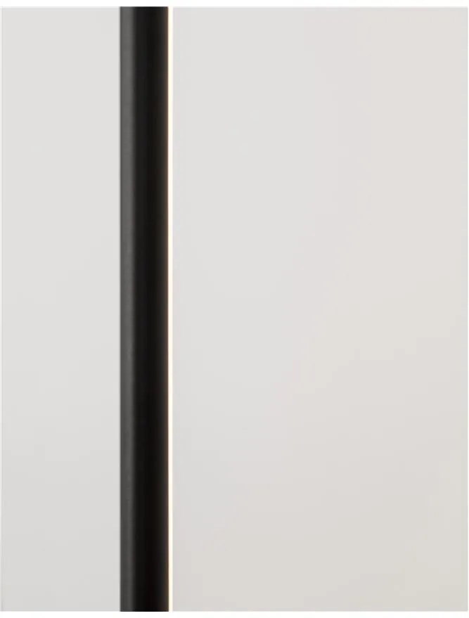 Lampa LED podea/tavan design modern deosebit ELETTRA negru