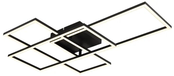 Plafonieră LED dimabilă Globo 67227-40NBSH GABRIEL 40W/230V d. 51x74 cm + telecomandă