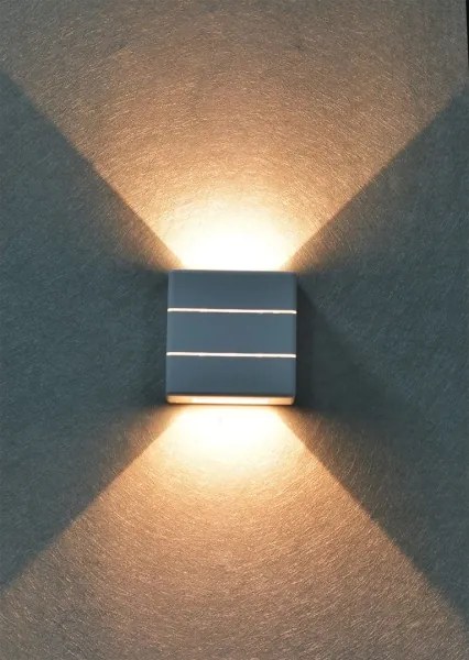 Immax 08521L - Aplica LED pentru exterior LUXLINE 6W/230V 3000K IP54 albă