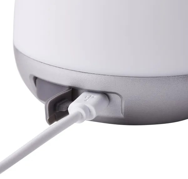 Lampă LED dimabilă de masă exterior Brilliant GEMMA LED/1,9W/5V IP44 alb