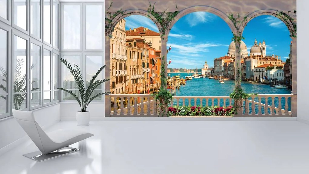 Fototapet - Canalul Grande din Veneția (152,5x104 cm)