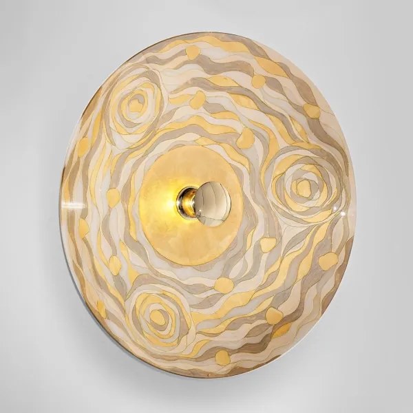 Aplică Kolarz 0415.61XL.3.Ch LUNA 1xE27/100W/230V 24K auriu