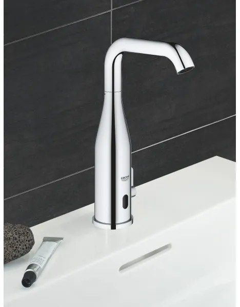 GROHE ESSENCE E - baterie electronică pentru lavoar cu senzor infraroșu, crom lucios (36445000)