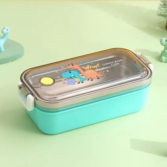 Cutie pentru alimente ,   Lunch Box copii, 350 ml, 1 compartiment, interior inox