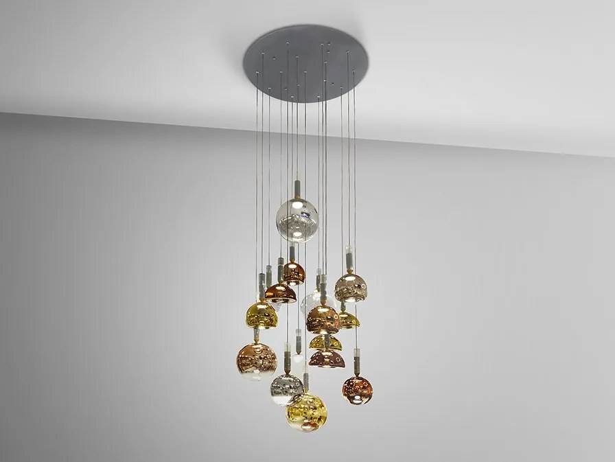 Lustra LED XXL casa scarii design decorativ Charlize 16L COLOURS