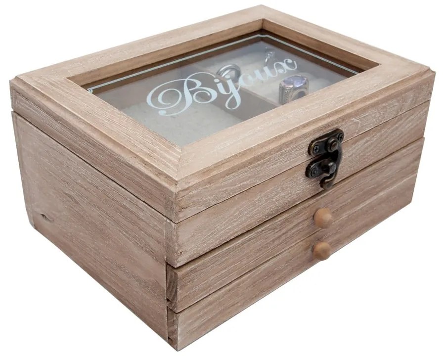 Casetă bijuterii din lemn Antic Line Jewelry