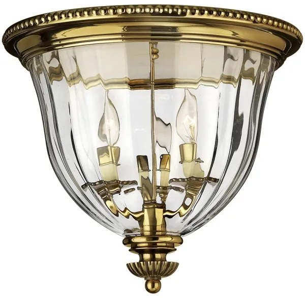 Plafonieră CAMBRIDGE 3xE14/60W/230V aurie Hinkley
