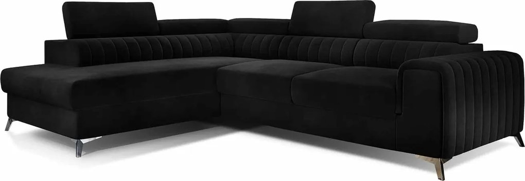 Colțar lemn masiv Lisbon Material Mat Velvet 99 Mobarta