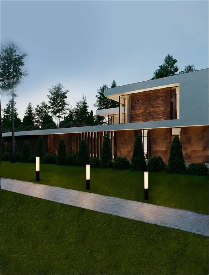 Stalp LED iluminat exterior modern IP54 TUBE H-60cm