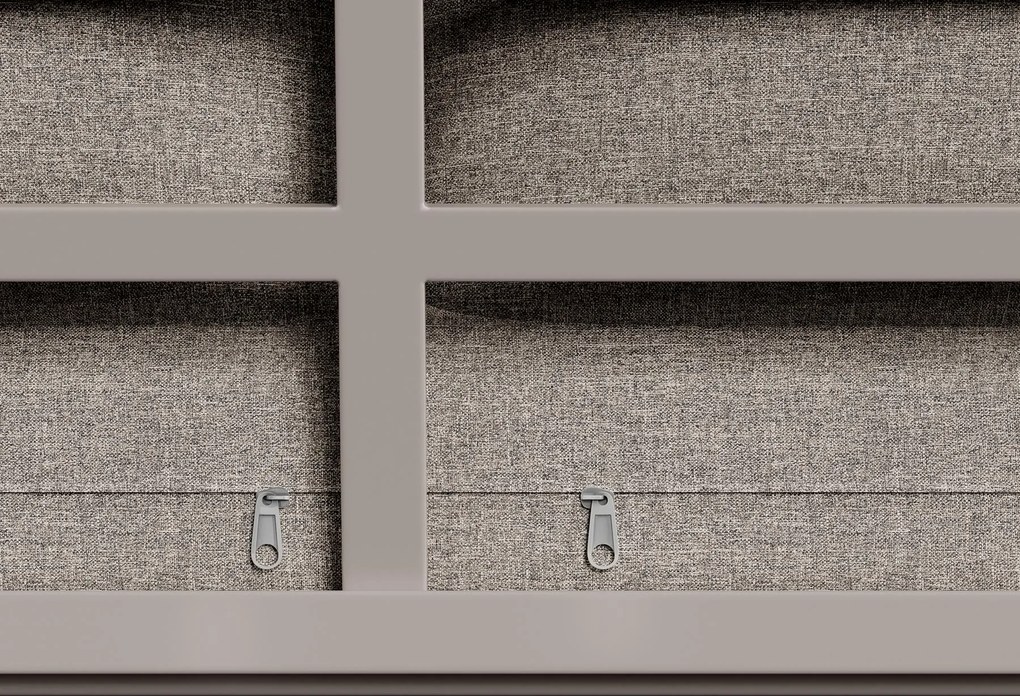 Set de lounge pentru grădină pentru 6-7 persoane, Bej | Aosom Romania