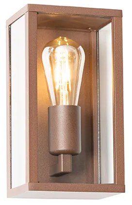 Aplică industrială maro ruginiu 26 cm IP44 - Charlois