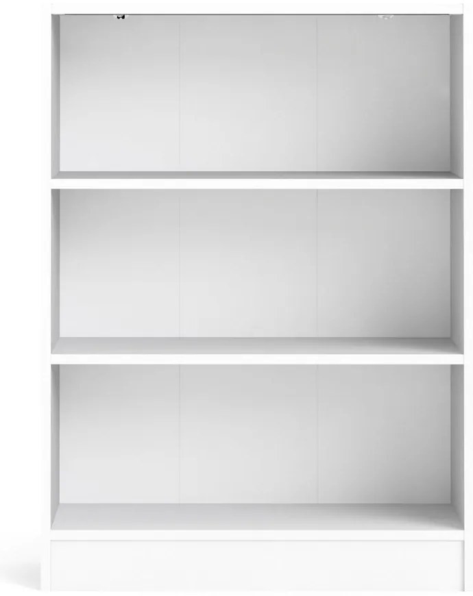Bibliotecă Tvilum Basic, 79x107 cm, alb