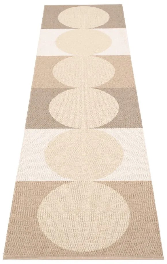 Covor tip traversă pentru interior și exterior bej/crem 70x280 cm Otto Grain – Pappelina