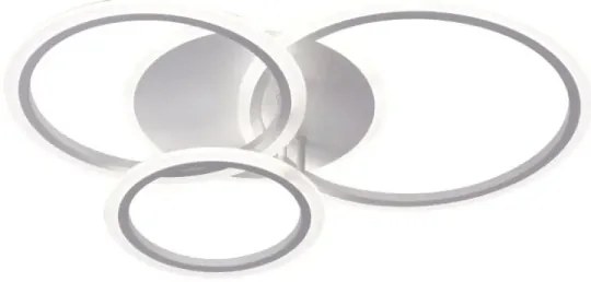 Lustră LED dimabilă aplicată LED/40W/230V alb + telecomandă