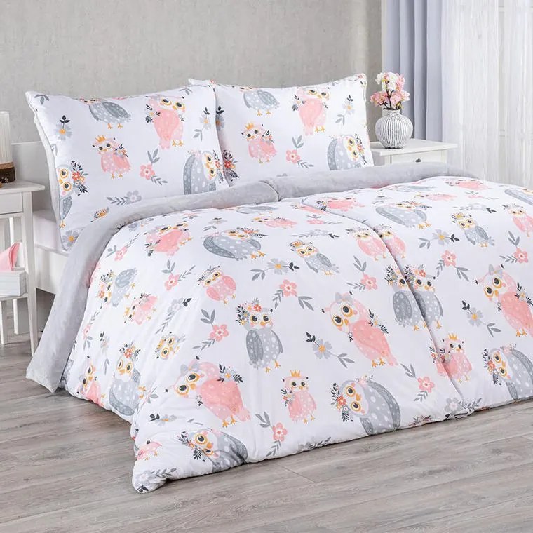 decoDoma Lenjerie de pat Dual Feel BUFNIŢE