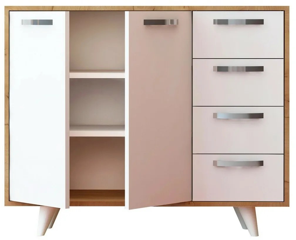 Dulap Waga Oak and White