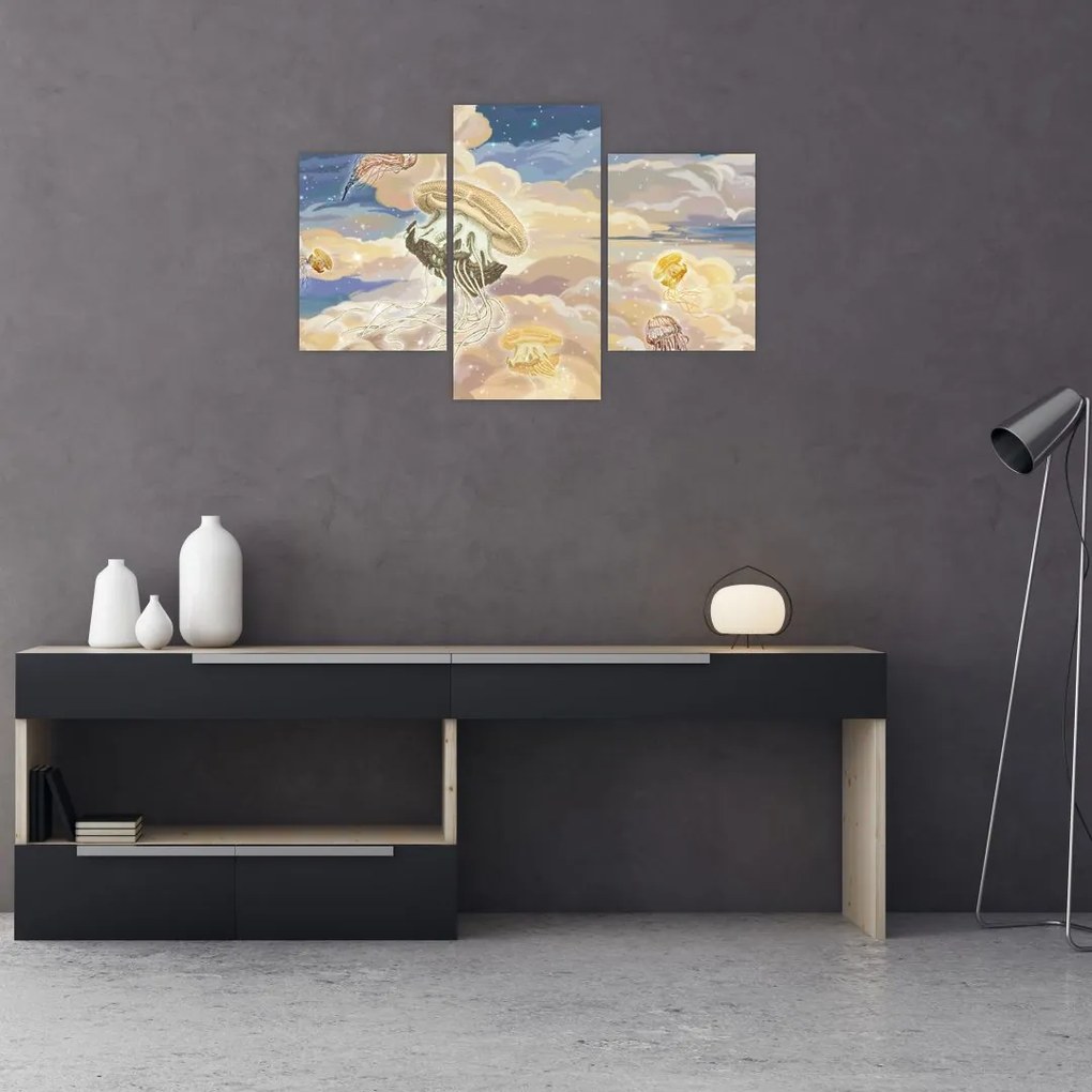 Tablou - Meduză Cerească (90x60 cm)