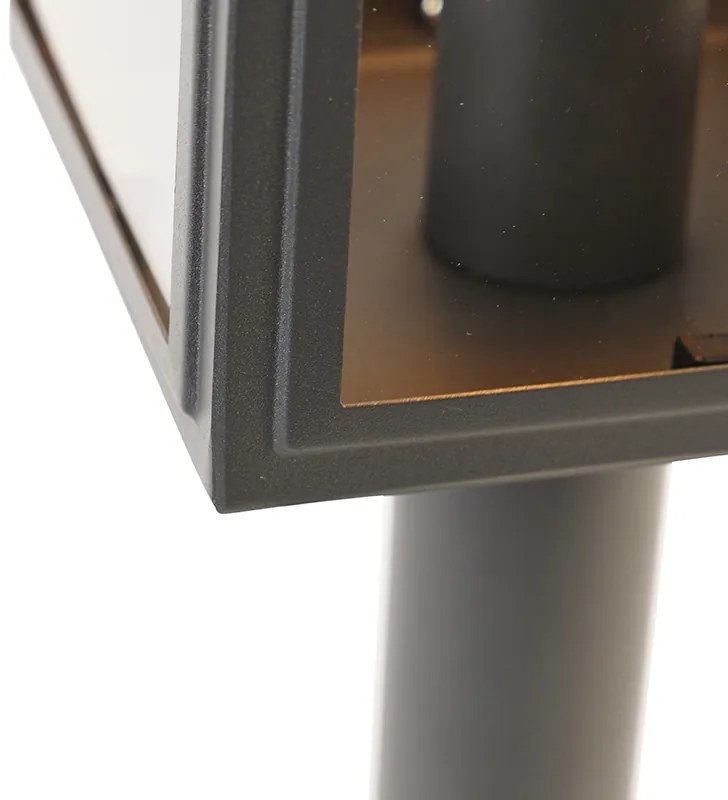 Lampă de stradă exterioară gri 50 cm IP44 - Sutton