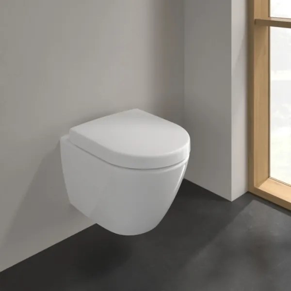 Villeroy & Boch 5606R0R1 - Vas WC suspendat SUBWAY 2.0, ceramică, alb