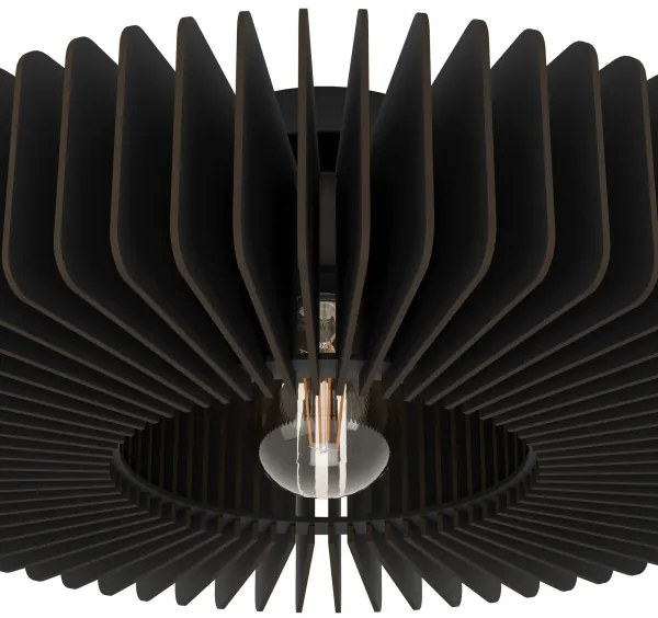 Plafonieră Eglo 900831 PALOMBAIA 1xE27/40W/230V negru