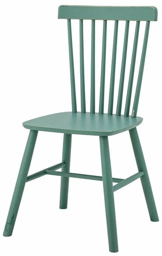 Scaun dining, verde, din lemn pin, Mill
