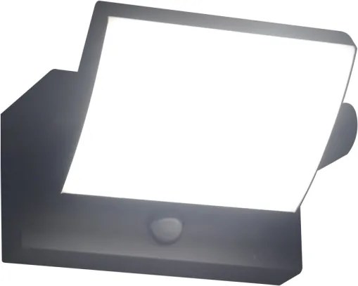 Aplică LED de exterior cu senzor Brilagi ANKLE LED/18W/230V 4000K IP65