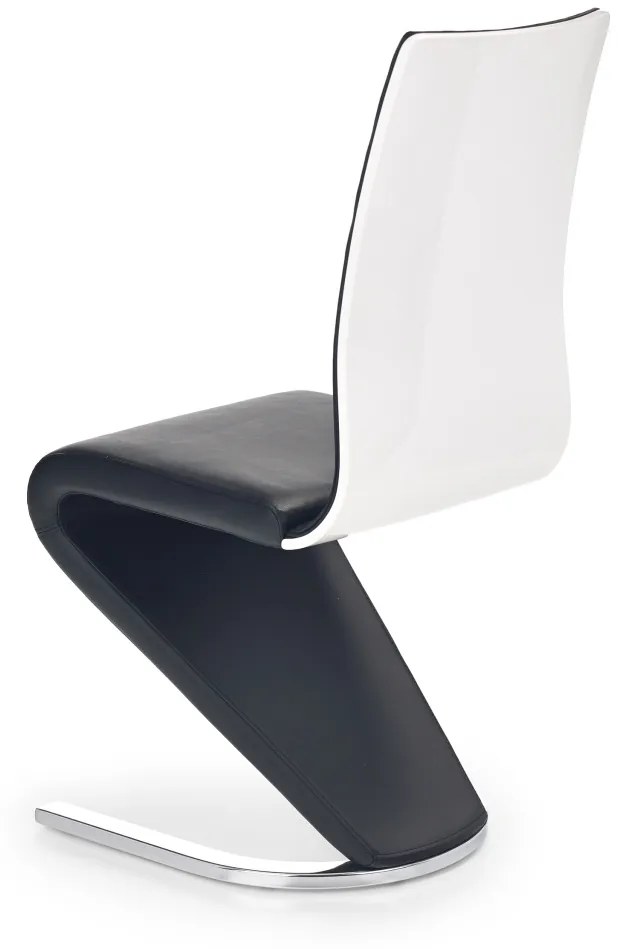 Scaun K194 piele ecologica negru