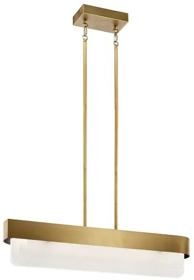 Kichler KL-SERENE-LED-LP-92-NBR - Lustră pe tijă SERENE LED/40W/230V, aurie