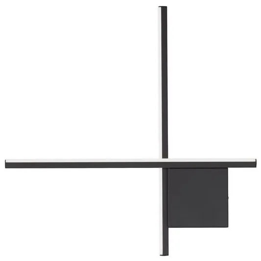 Aplica de perete cu lumina ambientala LED Cross 50cm