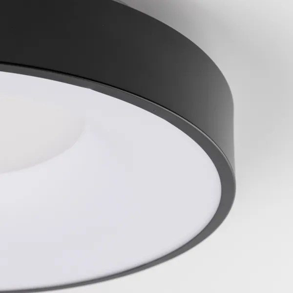 Brilagi - Plafonieră LED dimmabilă FALCON II, 67 W, 230 V, Ø 40 cm, neagră + telecomandă