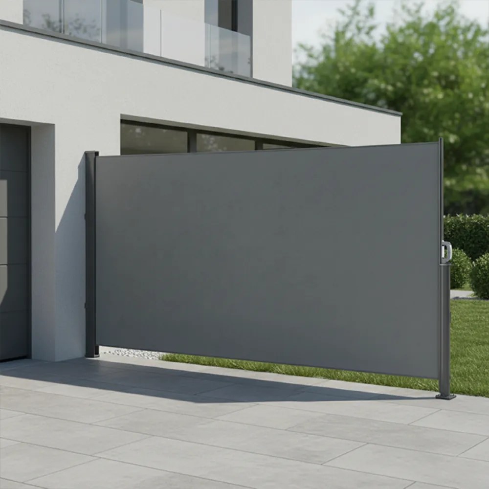 Paravan lateral, antracit, 3x1,8 m, TAKSA NEW TYP 2