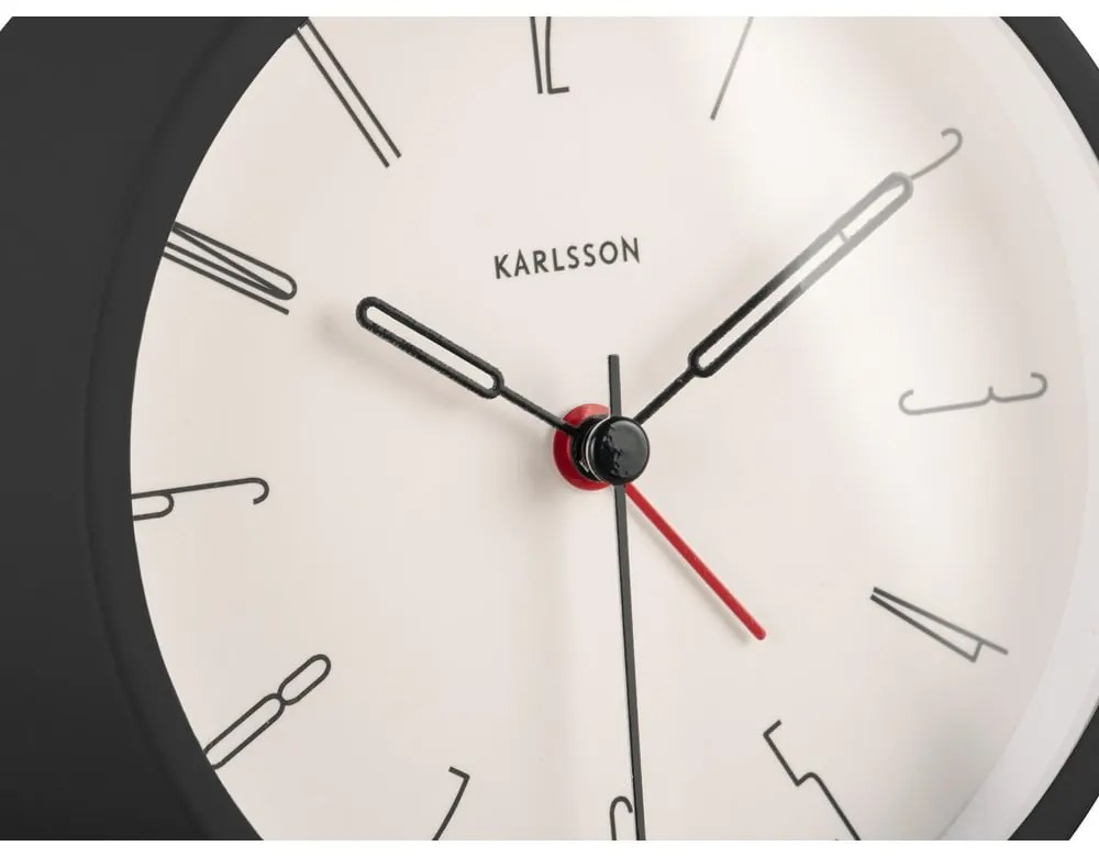 Ceas deșteptător ø 11 cm Belle Numbers – Karlsson