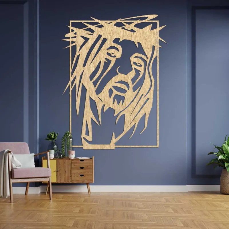 SENTOP | Decorațiune din lemn Iisus Hristos - FEIGHTO