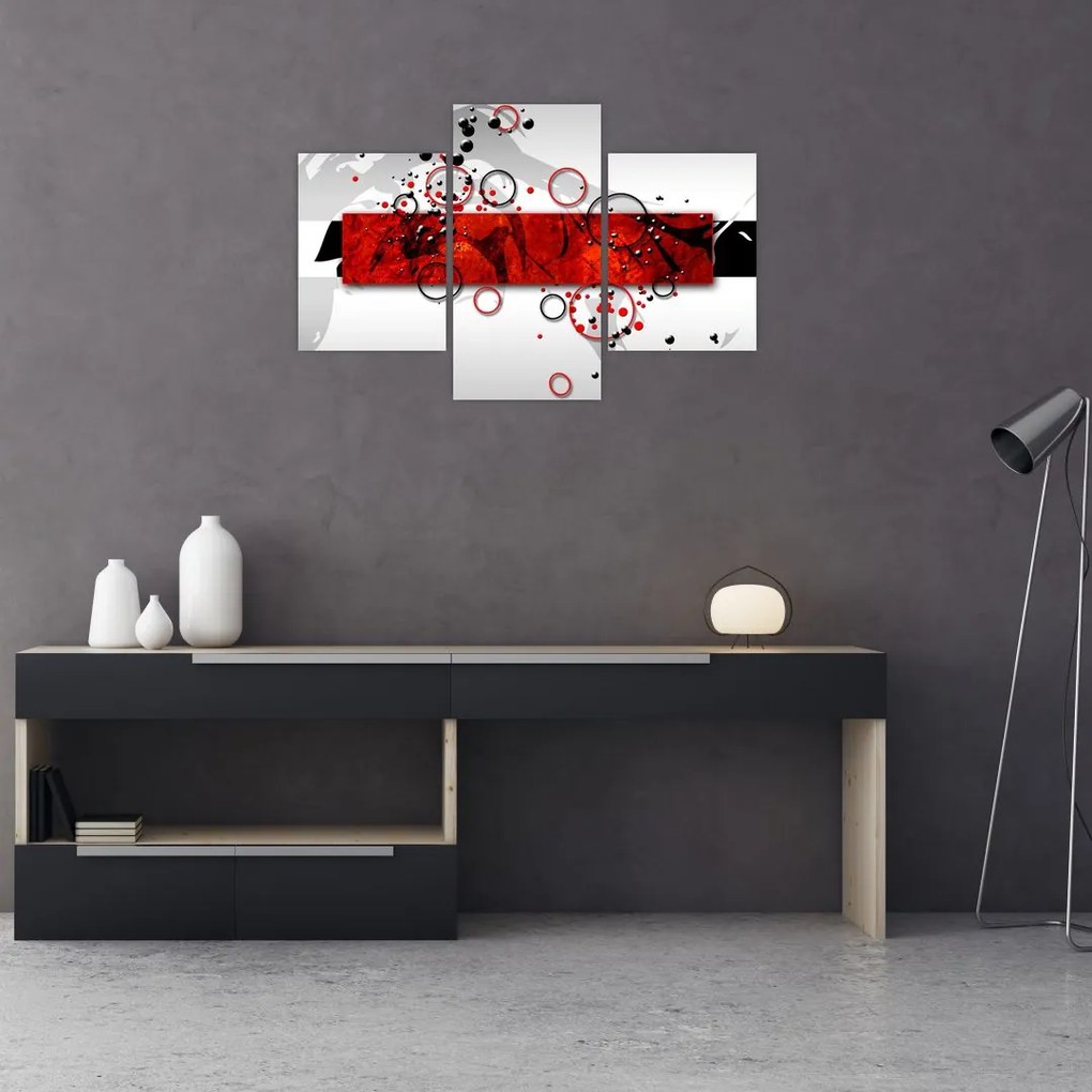 Tablou cu abstracție (90x60 cm)