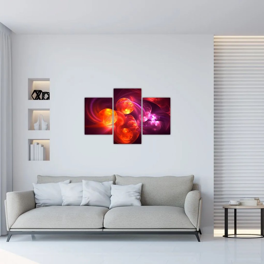 Tabloul cu abstracțiune modernă (90x60 cm)