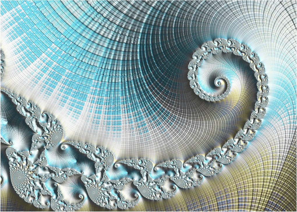 Tablou - Spirale texturate (70x50 cm)