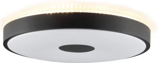 Brilliant - Plafonieră LED TAVIS LED/24W/230V Ø 44,5 cm neagră