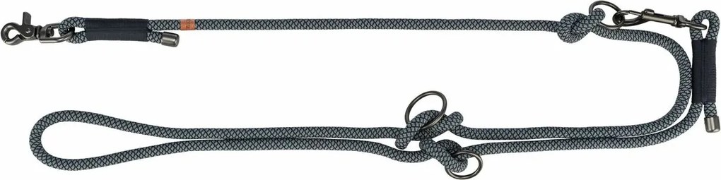 Lesă pentru câine Trixie Soft Rope Negru Gri 2 m L/XL