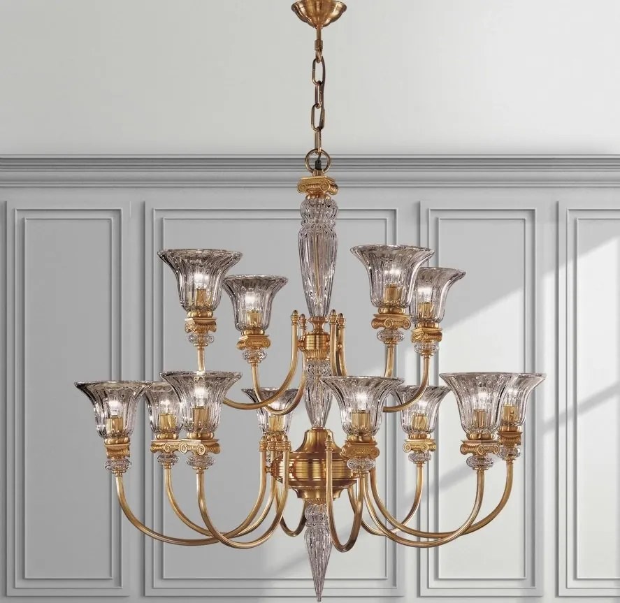 Candelabru LUX design clasic realizat manual Natascia