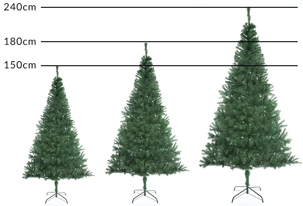 Deuba Brad artificial 240cm + suport - verde