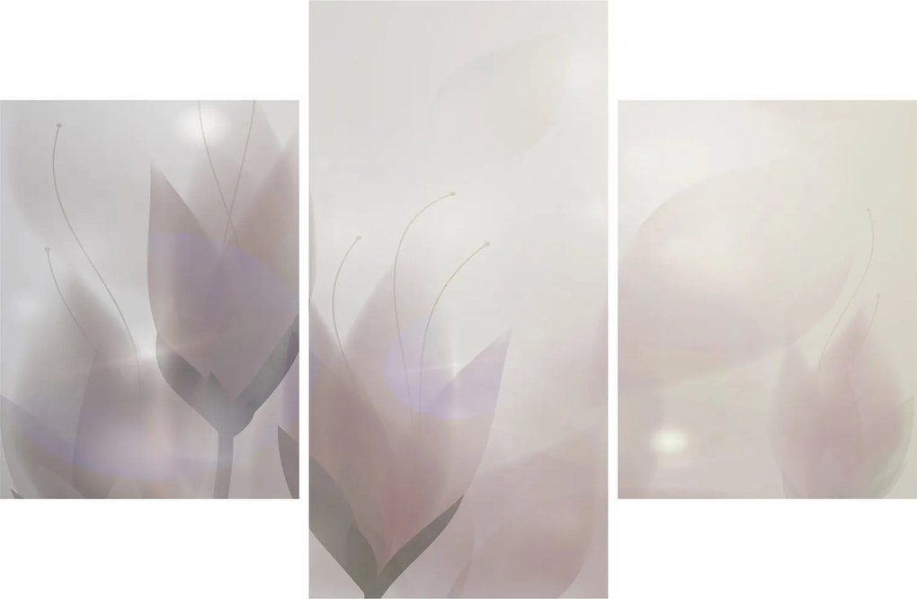 Tablou - Flori de crocus (90x60 cm)