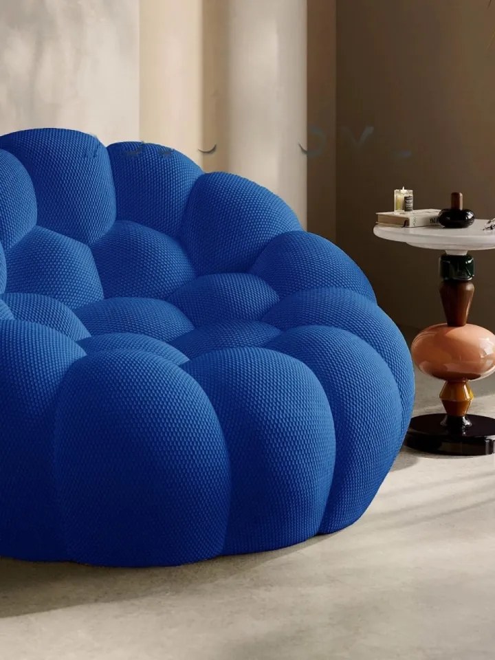 Fotoliu Bubble Ball (Fagure) din spumă cu memorie HD – design modern și confort premium (Culoare: Antracit)