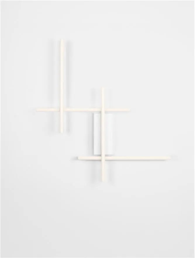 Aplica de perete LED design modern APECHO alb