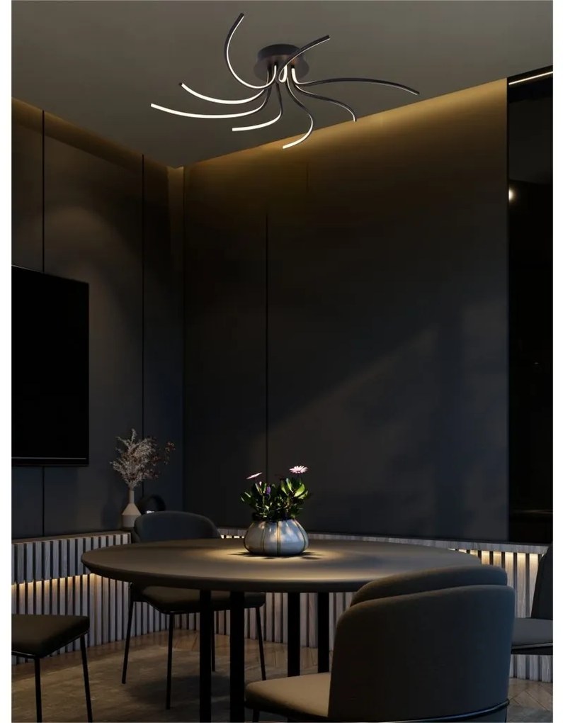 Lustra aplicata LED design modern DIOGO