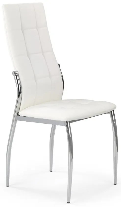 Scaun de masă WARMIS, 1 buc., alb