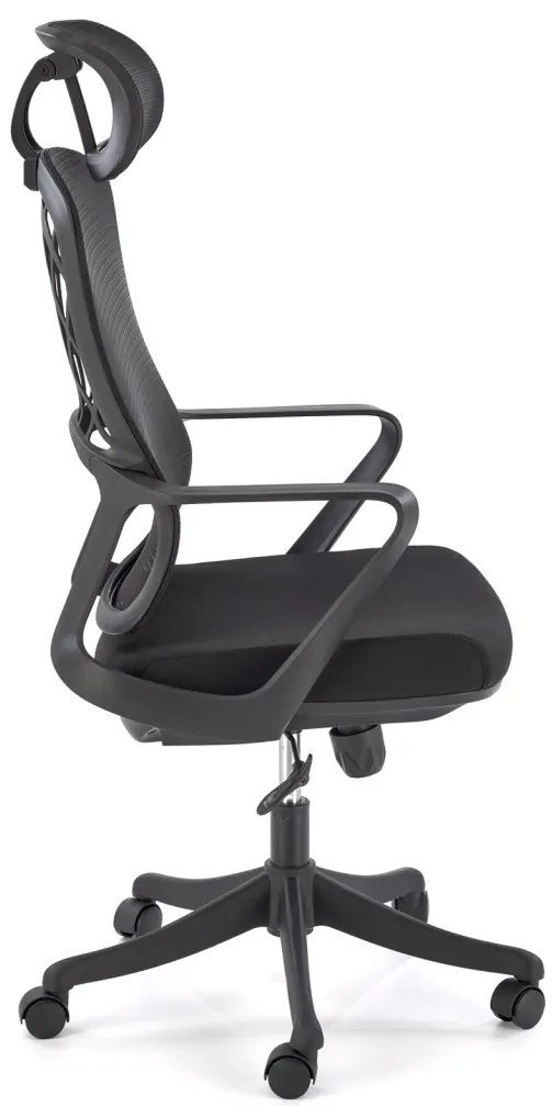 Scaun de birou Vesuvio negru H121 cm