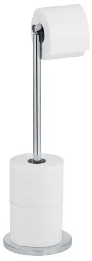 WENKO 19637100 - Suport pentru hârtie igienică 21x55 cm inox/argintiu