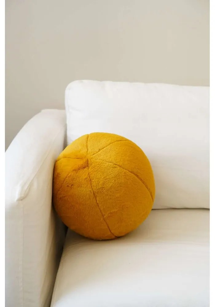 Pernă decorativă din micropluș, cocolino ø 25 cm Top – Mioli Decor