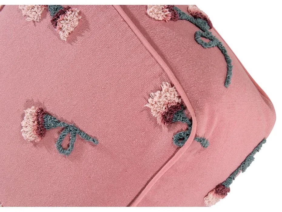 Fotoliu puf pentru copii roz English Garden – Lorena Canals